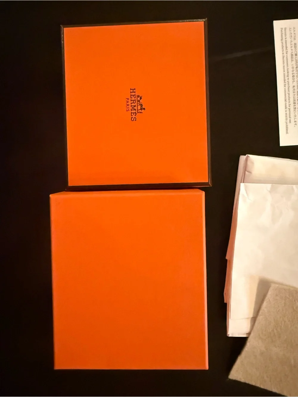 Authentic Hermes Box